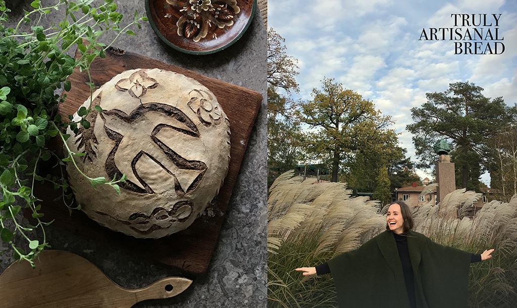 The artisanal bread by Linda Ring makes everyone happy, already by looking at it.