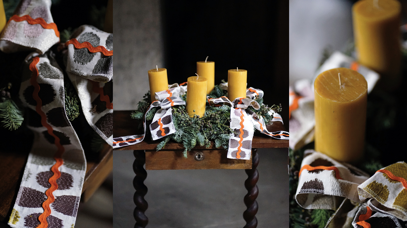 Christmas wreath making by IRMA