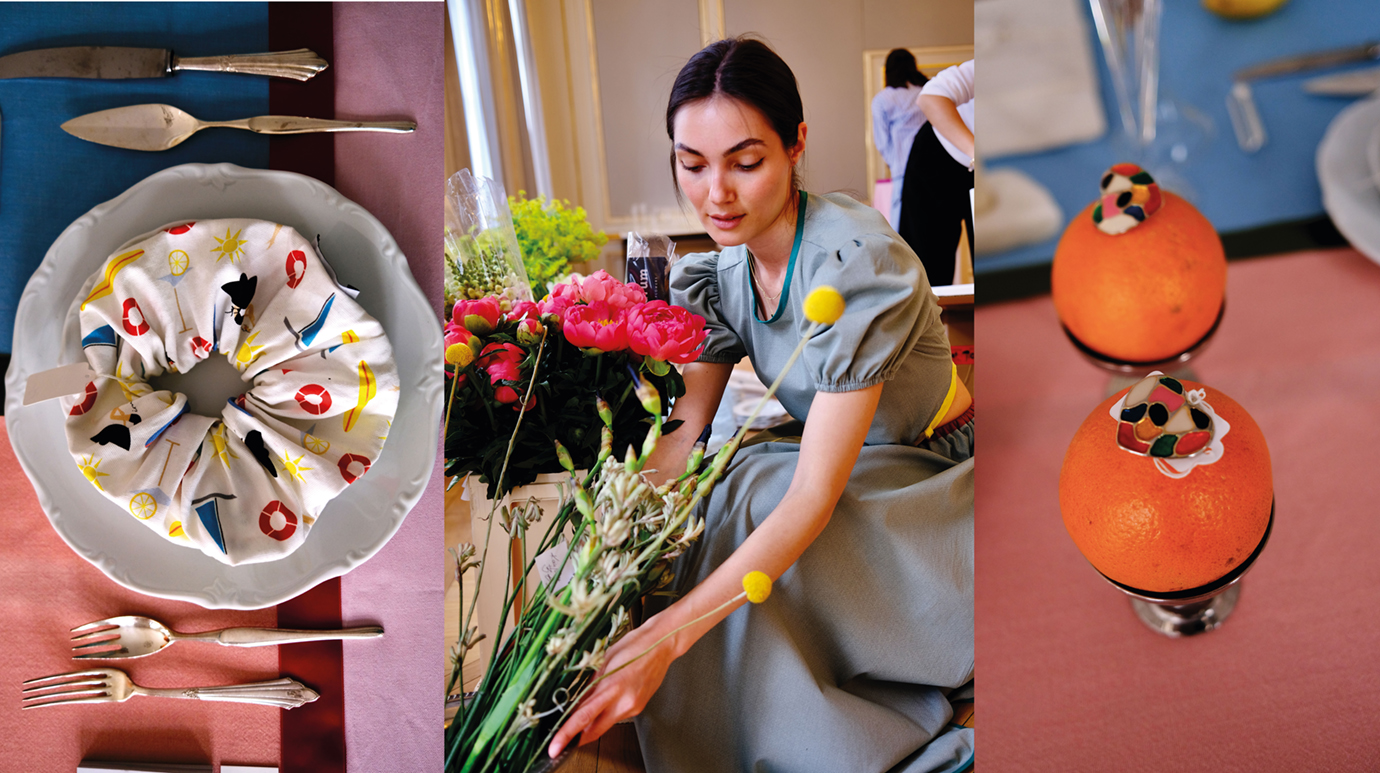 Table – Art – Style. The Pop-up at Rosewood Munich
